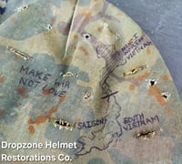 Image 2 of Repro Vietnam M1 Camouflage Cover. ACES HIGH. Accessories & Insect repellent bottle.