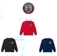 Image 2 of Burnley FC Fan Sweatshirt / Collared Jersey |"The Clarets White Rose" Sweatshirt/ Collared Jersey | 
