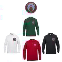 Image 5 of Burnley FC Fan Sweatshirt / Collared Jersey |"The Clarets White Rose" Sweatshirt/ Collared Jersey | 