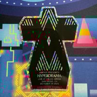 Hyperdrama Tour San Diego Cross - Prismatic Vinyl Sticker