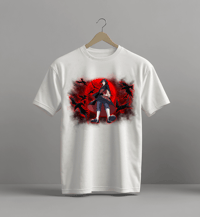 Image 3 of Itachi Uchiha - Crimson Crow Illusion Tee