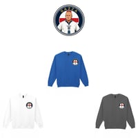 Image 2 of England Football Fan Sweatshirt / Collared Jersey |"Gazza" Sweatshirt / Collared Jersey | 