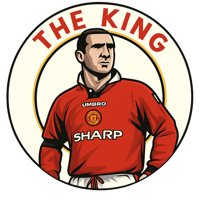 Image 1 of Manchester United Fan Sweatshirt / Collared Jersey |"King Cantona" Sweatshirt / Collared Jersey | 