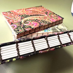 Image of Coptic Binding class with Lucy