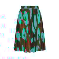Image 2 of RAINFOREST LOVE MID LENGTH SKIRT WITH POCKETS