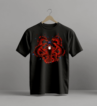 Image 1 of Four-Tails Transformation Tee - Tailed Beast Rage Mode