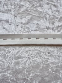 Buttonhole Elastic White 15mm