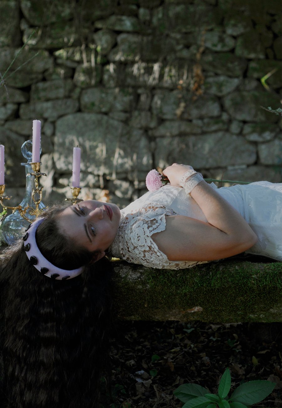 Image of PREVENTA Diadema Sisters of the Moon (lilac) _ LUNA NUEVA