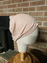 Image 1 of Pure Linen Cover with Elastic in Rose Clay