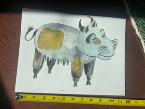 Hippopotamus From Memory  (ORIGINAL)