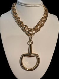 Image 1 of The “BETH” HORSE BIT Necklace/Lariat/Belt