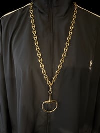 Image 2 of The “BETH” HORSE BIT Necklace/Lariat/Belt