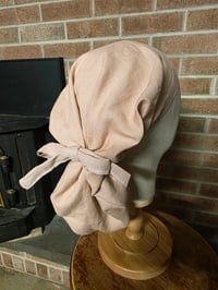 Image 1 of Linen Tichel in Rose Clay