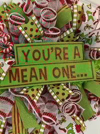 Image 3 of Mean One Holiday Wreath 
