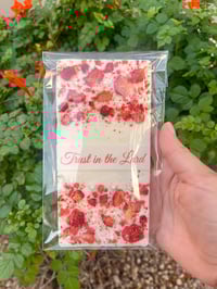 Trust in the Lord (White Chocolate Bar)