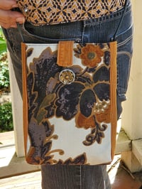 Image 1 of Fleur Noir Crossbody Bag