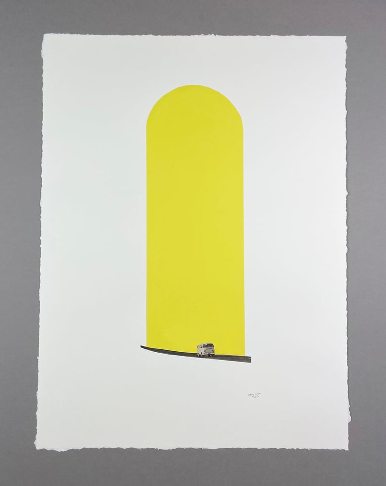 Image of 'longDRIVEhome' Original Collage