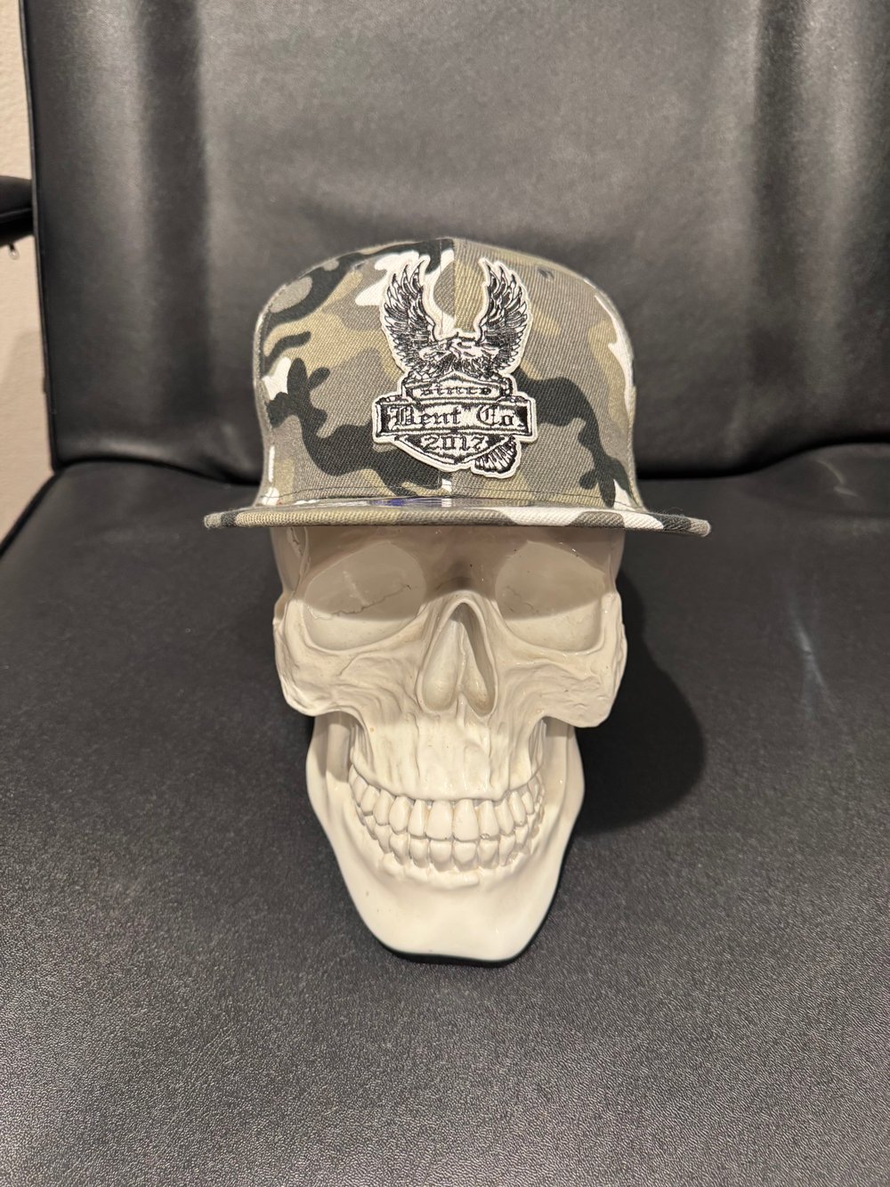 Bent Co. Gray Camo with Eagle patch