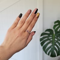 Image 2 of Pink Ruby Ring - Size R