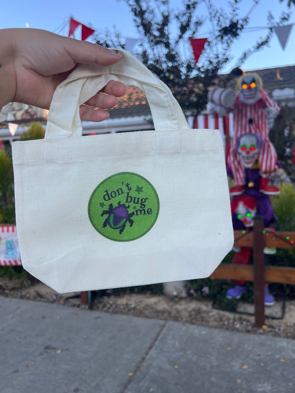 mini tote bag for ur trinkets!