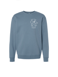 Image 8 of Chicken Heads. Crewnecks. 6 Colors.