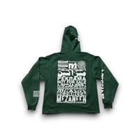 Image 3 of Philadelphia Eagles brotherly love 215 Saquon Barkley #26 BY MEZANEEN ORIGINALS® green hoodie 