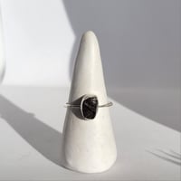 Image 1 of Dark Red Garnet Ring - Size V