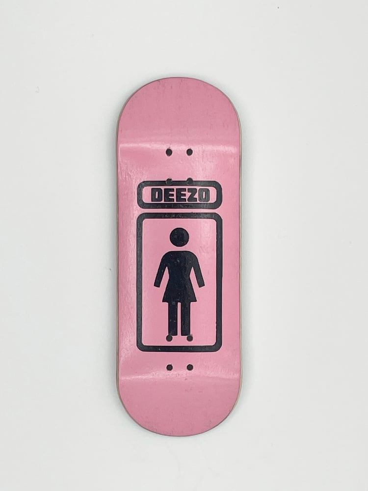 Image of Old Mold Graphic Blem - Painted Girl Replica Pink / Black