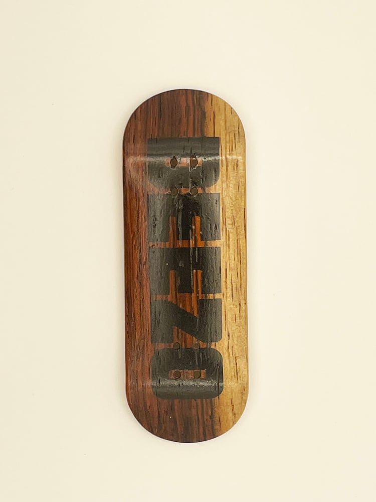 Image of Old Mold Graphic Blem - Painted Deezo Logo on Two Tone