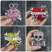 Image 2 of IRON ON GANG PATCHES by Odd One Out