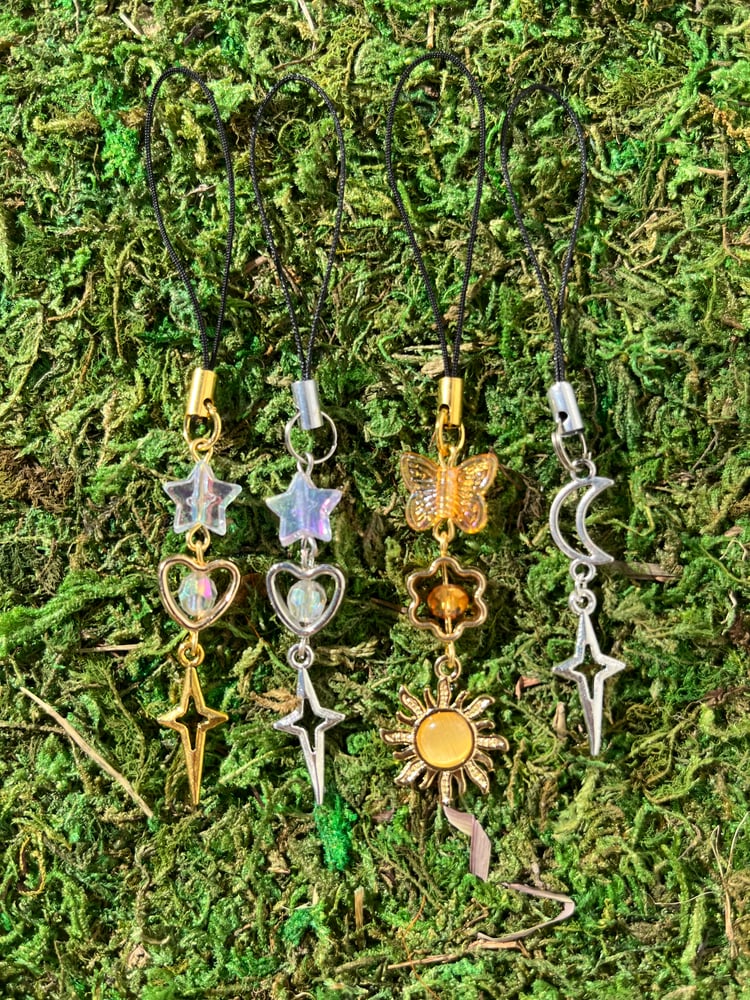 Image of Metal Phone Charms