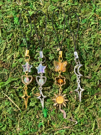 Image of Metal Phone Charms