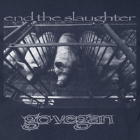 Image 4 of go vegan - shirt