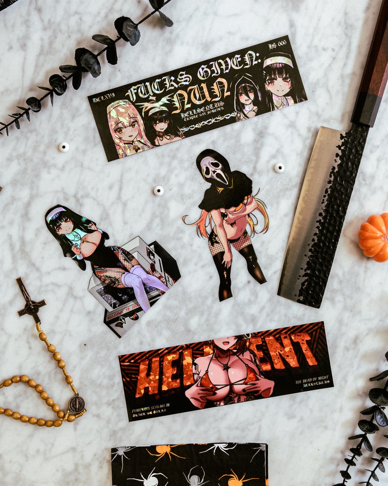 Image of Fucks Given: Nun Sticker (Limited Edition)