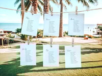 Image 4 of Seating Plan Cards - Elegance Design 