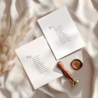 Image 2 of Seating Plan Cards - Elegance Design 