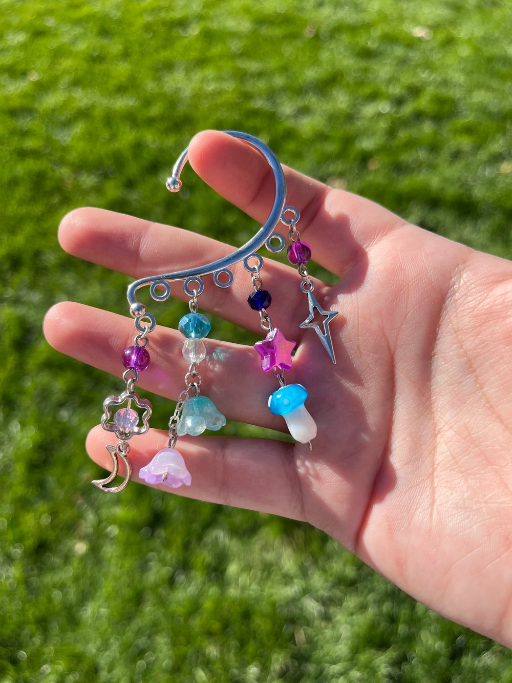 Image of Sun and Moon Ear Cuffs