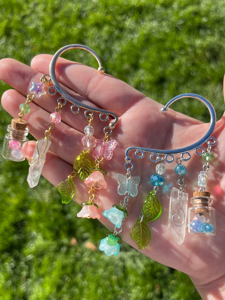 Image of Lilly of the Valley Ear Cuffs