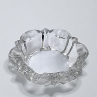 Image 4 of Ancien cendrier Art Déco en verre moulé - Reims - années 30 - Vide-poche en verre