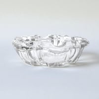 Image 5 of Ancien cendrier en verre moulé Art Déco - Reims - années 30 - Vide-poche en verre