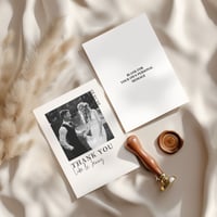 Image 1 of  Personalised Picture Thank You Cards - Pack 