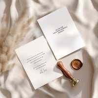 Image 2 of  Personalised Picture Thank You Cards - Pack 