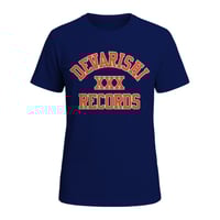 PRE-ORDER: "DEVARISHI XXX RECORDS" T-Shirt / Blue Navy