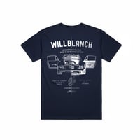 Image 5 of CAMISETA NAVY CARBON PORSCHE