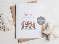 Image 2 of Christmas Crew - Personalised Christmas Card 