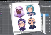 Image 1 of [PREORDER] Pokemon Legends ZA Thick Acrylic Mini Standees and Vinyl Stickers 