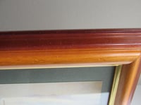 Image 12 of The Inn on the Estuary by Leghe Suthers (1800s) Vintage Art Print in Wooden Frame