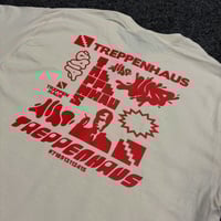 Image 2 of multilogo crew shirt off-white