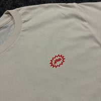 Image 4 of multilogo crew shirt off-white