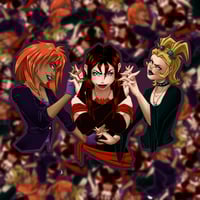 Handholding Hex Sticker